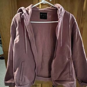 Figs Mauve Hoodie